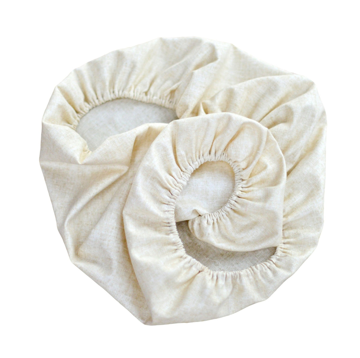 Wholesome Linen - African Baby Moses Baskets w/ Organic Flax Bassinet Mattress &amp; Linen Bedding - MOSES BASKET+PREMIUM SET