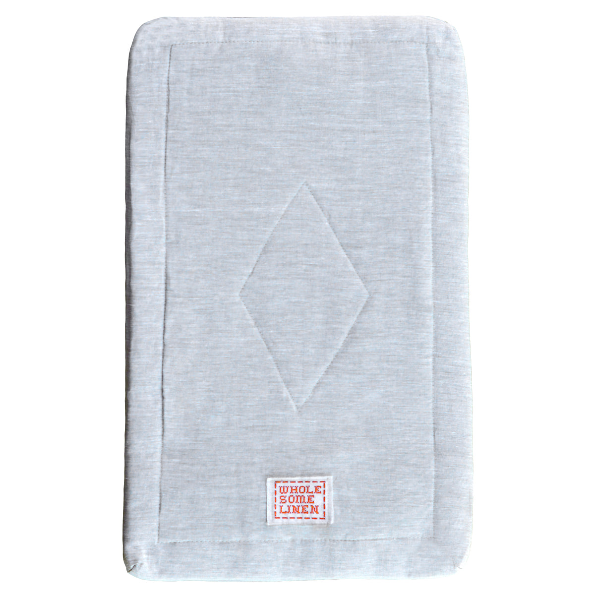 Organic Flax Cradle Mattress Pad 18x36 + Waterproof Cover - Wholesome Linen